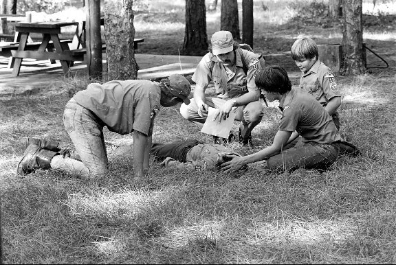First aid class CFE 1977
