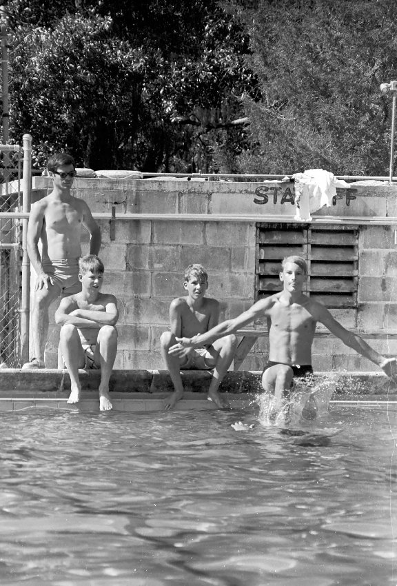 Aquatics staff CFE 1963