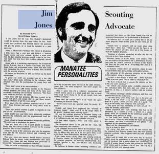 Jim Jones Scouting Advocate - Herald 4-16-78